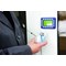 Durable Badge Reel with Ring Fastener & Retractable Cord, Black, Pack of 10
