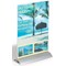 Durable Acrylic Aluminium Stand Sign Holder A4