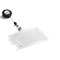 Durable Dual Security Badge Holder with Name Badge & 800mm Reel, Pack of 10