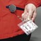 Durable Badge Reel with Clip & Retractable Cord, Chrome, Pack of 10