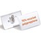 Durable Name Badge, Click Fold, Combi-Clip, 90x54mm, Pack of 25