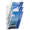 Durable Combiboxx A4 Literature Holder, Portrait, Clear, Set of 3