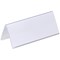 Durable Table Place Name Holders, 63x150mm, Pack of 25