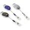 Durable Badge Reel, Blue, Pack of 10