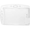 Durable Dual Proximity Card Holder, 54x85mm, Clear, Pack of 10