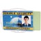 Durable Dual Security Pass Holder, 54x85mm, Clear, Pack of 10