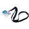 Durable Lanyard & Snap Hook, Blue, Pack of 10