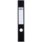 Durable Ordofix Self-adhesive PVC Spine Labels for Lever Arch File, Black, Pack of 10