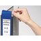Durable Ordofix Self-adhesive PVC Spine Labels for Lever Arch File, Blue (Pack of 10) 8090/06