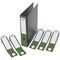 Durable Ordofix Self-adhesive PVC Spine Labels for Lever Arch File, Green, Pack of 10