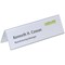 Durable Table Place Name Holders, 61x210mm, Pack of 25