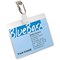 Durable Visitors Name Badges, Rotating Clip, Landscape, 90x60mm, Pack of 25