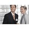 Durable Visitors Name Badges, Rotating Clip, Landscape, 90x60mm, Pack of 25