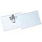 Durable Name Badge with Combi Clip, 54x90mm, Clear, Pack of 50