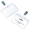 Durable Self Laminating Name Badge with Clip, 54x90mm, Clear, Pack of 25