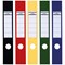 Durable Ordofix Self-adhesive PVC Spine Labels for Lever Arch File, Assorted, Pack of 10