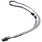 Durable Textile Name Badge Lanyard with Safety Release, 440mm, Grey, Pack of 10