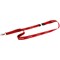 Durable Necklace Printed 'Visitor' with Safety Closure, Red, Pack of 10