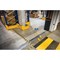 Durable Heavy Duty Adhesive Floor Marking Foot Yellow 5 Pairs 172704