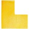 Durable Floor Marking Shape L, Yellow, Pack of 10
