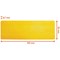 Durable Heavy Duty Adhesive Floor Mark Dash Yellow Pack of 10 170304