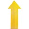 Durable Heavy Duty Adh Floor Marking Arrow Yellow Pack of 10 170504