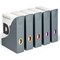 Durable Varicolor Magazine Storage Rack A4 Grey (Pack of 5)