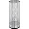 Durable Metal Umbrella Stand 28.5 Litre Round Silver