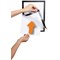 Durable Duraframe Wallpaper Info Frame, A4, Black