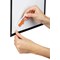Durable Duraframe Wallpaper Info Frame, A4, Black