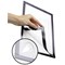 Durable Duraframe Wallpaper Info Frame, A4, Black