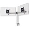Durable Monitor Mount PRO for 2 Screens Up to 27 Inch with Desk Clamp Attachment