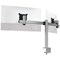 Durable Monitor Mount PRO for 2 Screens Up to 27 Inch with Desk Clamp Attachment