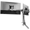Durable Monitor Mount PRO for 2 Screens Up to 27 Inch with Desk Clamp Attachment