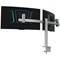 Durable Monitor Mount PRO for 2 Screens Up to 27 Inch with Desk Clamp Attachment