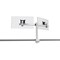 Durable Monitor Mount PRO for 2 Screens Up to 27 Inch with Desk Clamp Attachment