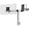Durable Monitor Mount PRO for 1 Screen Up to 27in 1 Tablet Up to 13in + Desk Clamp Attachment