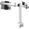 Durable Monitor Mount PRO for 1 Screen Up to 27in 1 Tablet Up to 13in + Desk Clamp Attachment