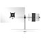 Durable Monitor Mount PRO for 1 Screen Up to 27in 1 Tablet Up to 13in + Desk Clamp Attachment