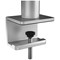 Durable Monitor Mount PRO for 1 Screen Up to 27in 1 Tablet Up to 13in + Desk Clamp Attachment