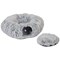 Danish Design Cat Tunnel, Fur, Grey