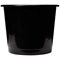 Deflecto SteriTouch Large 14L Plastic Waster Bin Black