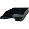 Deflecto SteriTouch Stacking Letter Tray Black