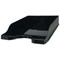 Deflecto SteriTouch Self-stacking Letter Tray, Black Deflecto SteriTouch Self-stacking Letter Tray, Black