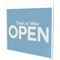 Deflecto Landscape Wall Sign Holder, A4, Clear