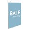 Deflecto Portrait Wall Sign Holder, A5, Clear