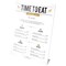 Announce Slanted Sign Holder, A5, Clear
