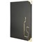 Securit Basic Range Wine Book, A4, 4 Fixed Double-sided Inserts, Black