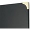 Securit Basic Range Wine Book, A4, 4 Fixed Double-sided Inserts, Black