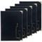 Securit Basic Range Wine Book, A4, 4 Fixed Double-sided Inserts, Black
